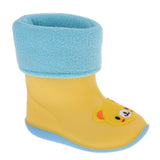 Maxbell Children Toddlers Waterproof Rubber Rain Boots   Yellow Bear for 2 years