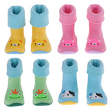Maxbell Children Toddlers Waterproof Rubber Rain Boots   Yellow Bear for 2 years