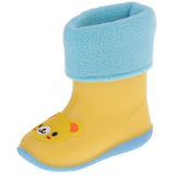 Maxbell Children Toddlers Waterproof Rubber Rain Boots   Yellow Bear for 2 years