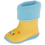 Maxbell Children Toddlers Waterproof Rubber Rain Boots   Yellow Bear for 3 years