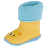 Maxbell Children Toddlers Waterproof Rubber Rain Boots   Yellow Bear for 3 years