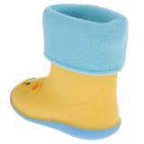 Maxbell Children Toddlers Waterproof Rubber Rain Boots   Yellow Bear for 3 years