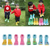Maxbell Children Toddlers Waterproof Rubber Rain Boots   Yellow Bear for 3 years