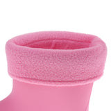 Maxbell Kids Toddlers Waterproof Rubber Rain Boots  Pink Bear for 2 years