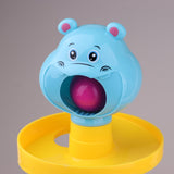 Maxbell Swirl Ball Ramp Drop Toy Toddlers Educational Puzzle Rolling Tower Bell