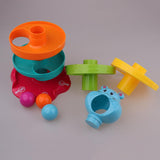 Maxbell Swirl Ball Ramp Drop Toy Toddlers Educational Puzzle Rolling Tower Bell