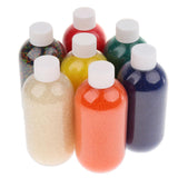 Maxbell Bottle Of Gel Soil Water Crystal Bead Kid Toy Vase Filler Decor Blue