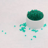 Maxbell Bottle Of Gel Soil Water Crystal Bead Kid Toy Vase Filler Decor Green