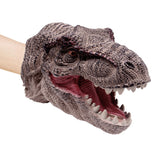 Simulation Dinosaur Animal Head Model Hand Puppets Kids Toy Shark T-Rex