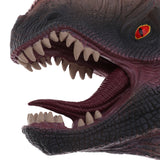 Maxbell Simulation Dinosaur Animal Head Model Hand Puppet Kids Toy Dilophosaurus
