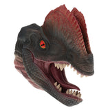 Maxbell Simulation Dinosaur Animal Head Model Hand Puppet Kids Toy Dilophosaurus