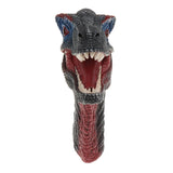 Maxbell Simulation Dinosaur Animal Head Model Hand Puppet Kids Toy Velociraptor