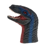 Maxbell Simulation Dinosaur Animal Head Model Hand Puppet Kids Toy Velociraptor