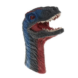 Maxbell Simulation Dinosaur Animal Head Model Hand Puppet Kids Toy Velociraptor