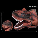 Maxbell Simulation Dinosaur Animal Head Model Hand Puppet Kids Toy T-Rex 1 in Box