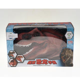 Maxbell Simulation Dinosaur Animal Head Model Hand Puppet Kids Toy T-Rex 1 in Box