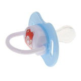 Maxbell Baby Infant Orthodontic Dummy Pacifier Silicone Teat Blue(Round Pacifier)