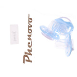 Maxbell Baby Infant Orthodontic Dummy Pacifier Silicone Teat Blue(Round Pacifier)