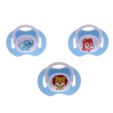Maxbell Baby Infant Orthodontic Dummy Pacifier Silicone Teat Blue(Round Pacifier)
