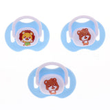 Maxbell Baby Infant Orthodontic Dummy Pacifier Silicone Teat Blue