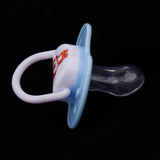 Maxbell Baby Infant Orthodontic Dummy Pacifier Silicone Teat Blue