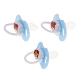 Maxbell Baby Infant Orthodontic Dummy Pacifier Silicone Teat Blue