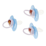 Maxbell Baby Infant Orthodontic Dummy Pacifier Silicone Teat Blue