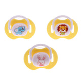 Maxbell Baby Infant Orthodontic Dummy Pacifier Silicone Teat Yellow