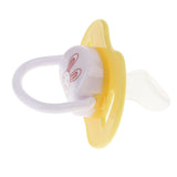 Maxbell Baby Infant Orthodontic Dummy Pacifier Silicone Teat Yellow