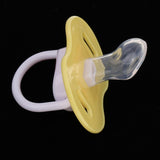 Maxbell Baby Infant Orthodontic Dummy Pacifier Silicone Teat Yellow