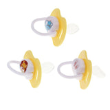 Maxbell Baby Infant Orthodontic Dummy Pacifier Silicone Teat Yellow