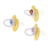 Maxbell Baby Infant Orthodontic Dummy Pacifier Silicone Teat Yellow