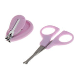 Maxbell 4pcs/Set Baby Nail Clippers Scissors Cutters Finger Manicure Purple Rabbit