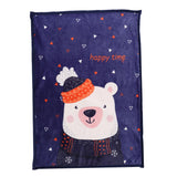 Maxbell Blanket Preschool Bed Mat Office Nap Baby Towel 100x150cm White Bear