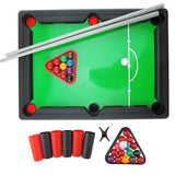 Maxbell Maxbell Portable Mini Billiard Ball Tabletop Pool Desktop Board Game Set Children Educational Toy Birthday Gift