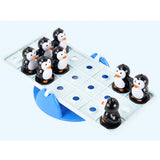 Maxbell Maxbell Kids Developmental Intelligence Board Game Penguin Teeterboard Toy Educational Playset Birthday Gift