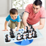 Maxbell Maxbell Kids Developmental Intelligence Board Game Penguin Teeterboard Toy Educational Playset Birthday Gift