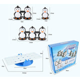 Maxbell Maxbell Kids Developmental Intelligence Board Game Penguin Teeterboard Toy Educational Playset Birthday Gift