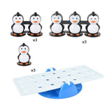 Maxbell Maxbell Kids Developmental Intelligence Board Game Penguin Teeterboard Toy Educational Playset Birthday Gift