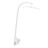 Maxbell 96cm White Crib Music Box Holder Baby Bed Bell Arm Bracket