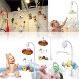 Maxbell 72cm White Crib Music Box Holder Baby Bed Bell Arm Bracket