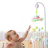 Maxbell Maxbell 26 Inch Wind Up Mobile Music Box Baby Crib Nursery Mobiles, Bed Bell Toy Holder Arm Bracket for Custom Mobiles