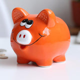 Maxbell Maxbell Ceramic piggy bank creative piggy bank classmate birthday gift Orange