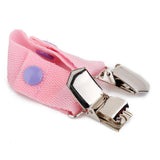 Maxbell 2 Pack Children's Dapper Snappers Toddler Adjustable Belt Pink