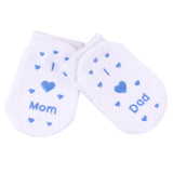 Maxbell Maxbell Cotton Baby Socks Candy Color Anti Slip Socks Newborn Toddler 0-2T Blue