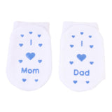 Maxbell Maxbell Cotton Baby Socks Candy Color Anti Slip Socks Newborn Toddler 0-2T Blue