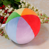 Maxbell Maxbell Baby Early Learning 6-color Plush Ball Play Activity Cognitive Toy 13cm