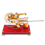 Maxbell Maxbell Mini Stirling Engine Model | 200-2000RPM | Flame Licker Eater Designed | Hot Air Steam Powered Toy Physics Experiment