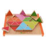 Maxbell Maxbell Geometry Shape Wooden Jigsaw Block Puzzle Children Education Toys Style 1