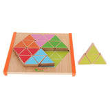 Maxbell Maxbell Geometry Shape Wooden Jigsaw Block Puzzle Children Education Toys Style 1